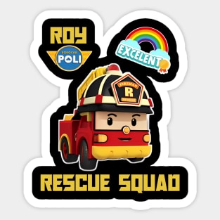 resque squad Sticker